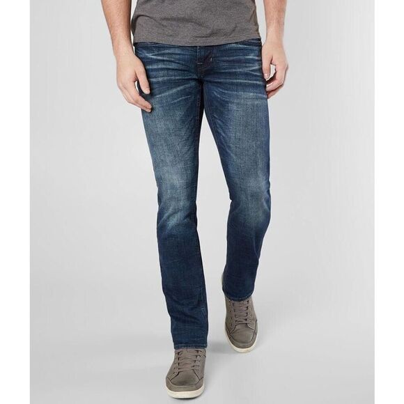 ✨DEPARTWEST Trouper Straight Stretch Sz 34Wx30S Jeans✨ - Picture 1 of 10